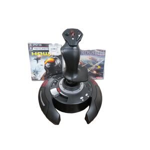Thrustmaster Joystick T.Flight Stick X Flight Simulators PC & PS3 W/ 2 PS3 Games